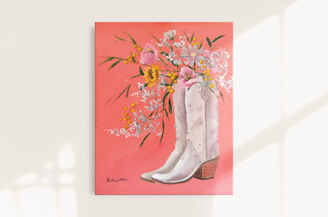 Boot Scootin' Canvas Print