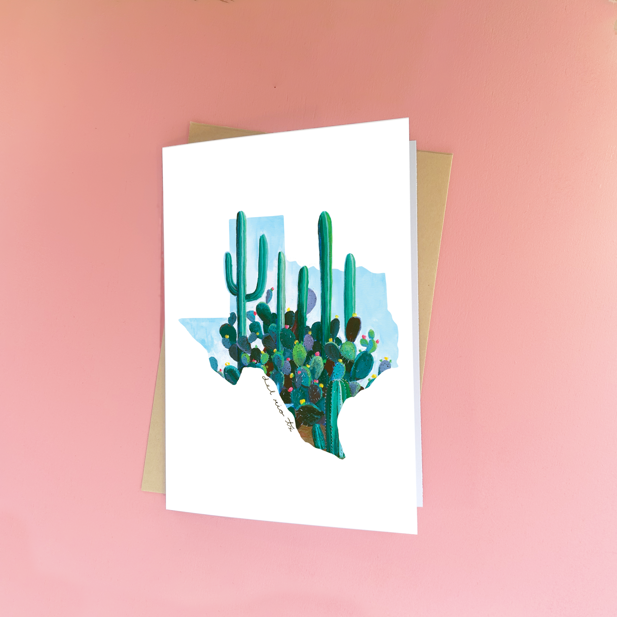 Texas Garden Greeting Card