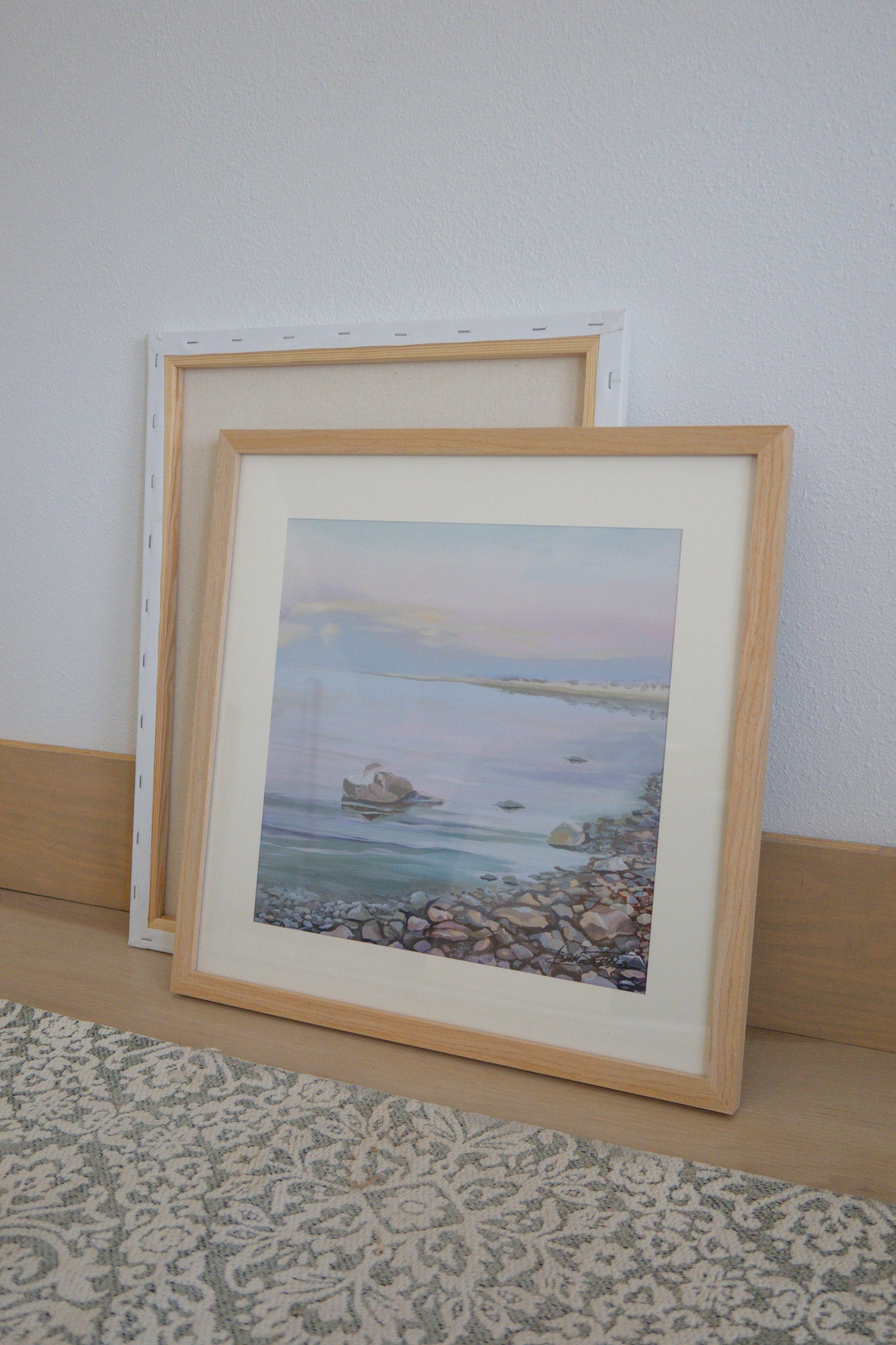 Framed Opalescent Lake Print