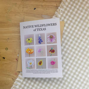 Native Wildflowers of Texas Greeting Card