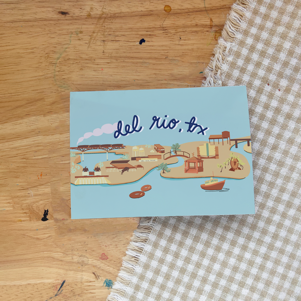 Rooted by the Rio Postcard