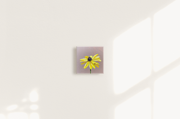 Black Eyed Susan Mini Canvas Print