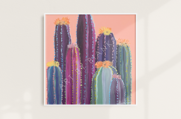 Funky Cactus Print