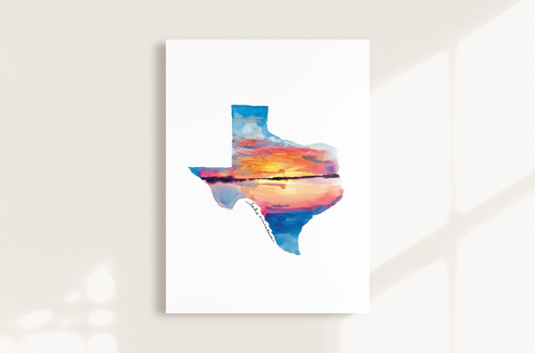 Lake Amistad Canvas Print