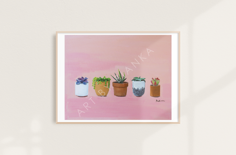 Plant Portraits Print