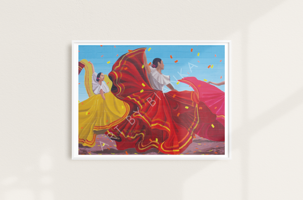 Sol del rio Mural Print