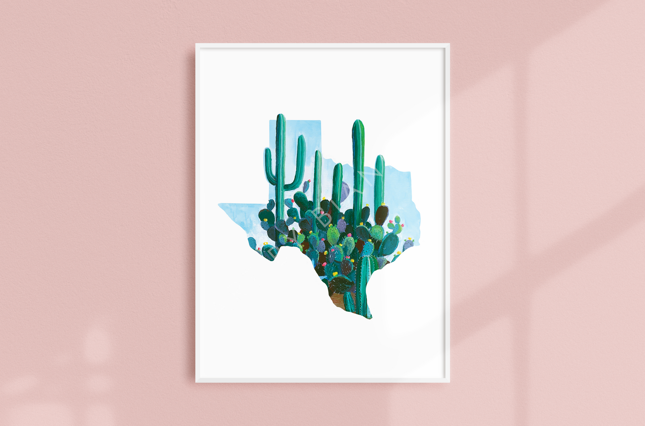 Texas Garden Print