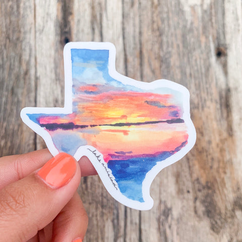 Lake Amistad Vinyl Sticker