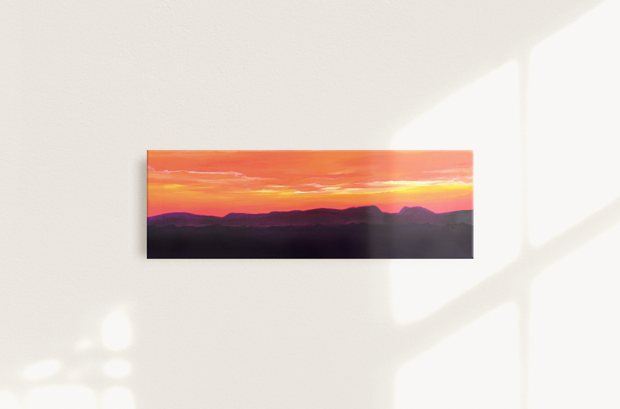 Sleeping Lady at Dusk Canvas Print